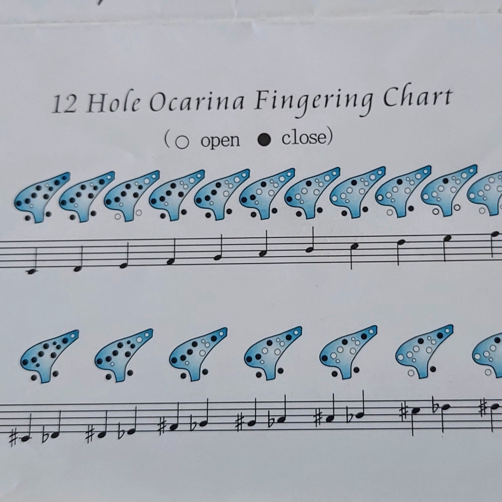 Purple Ocarina of Time 12-Hole Alto C from the Legend of Zelda. - Picture 8 of 10